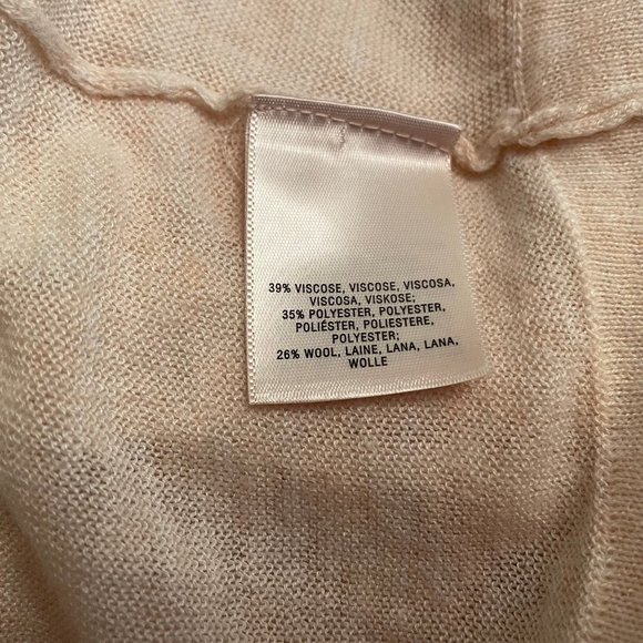 Anthropologie KNITTED & KNOTTED Lightweight Long Sweater Size L Stretch Tunic - Picture 10 of 11